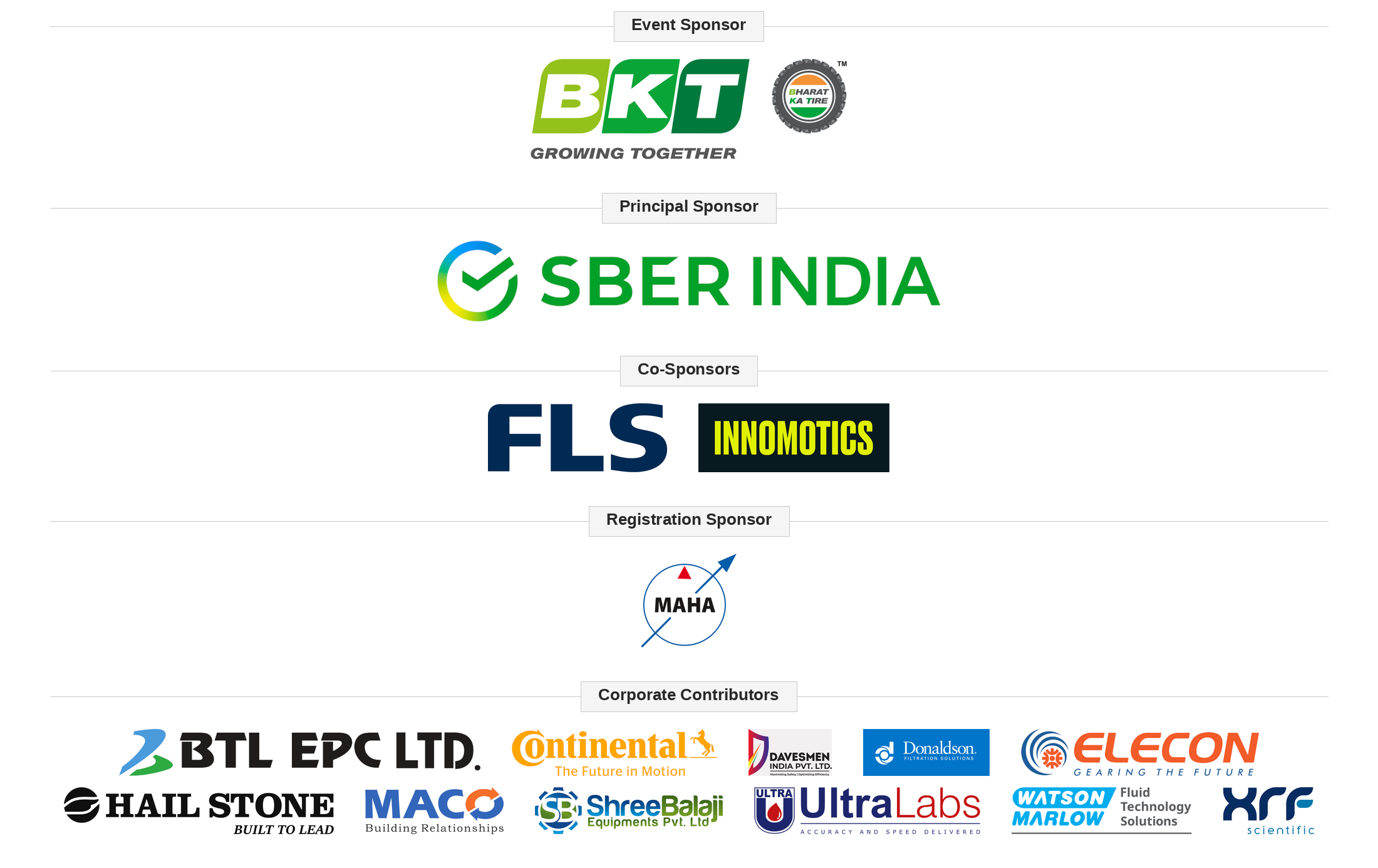 IMME sponsors